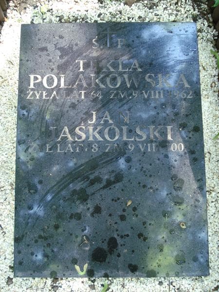 Zdjęcie grobu Teofil Polakowski (2)