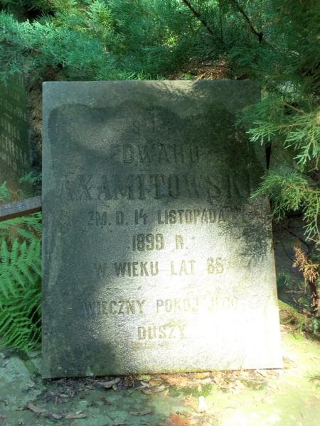 Zdjęcie grobu Edward Axamitowski (2)