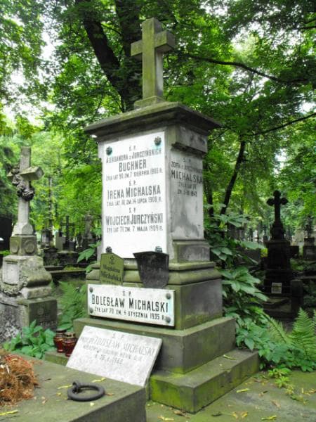 Zdjęcie grobu Aleksandra Buchner (2)
