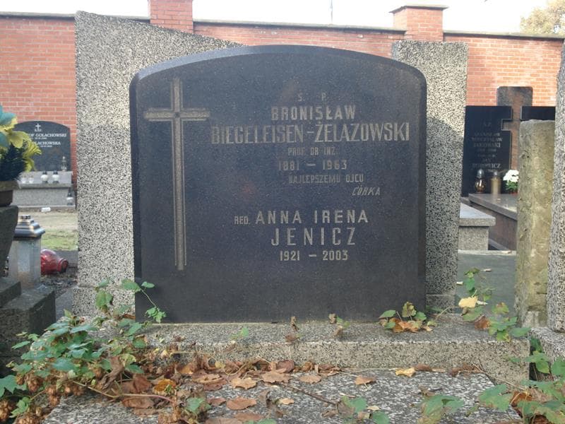 Zdjęcie grobu Bronisław Biegeleisen-Żelazowski (2)