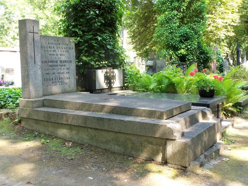 Zdjęcie grobu Eugenia Dębnicka (1)