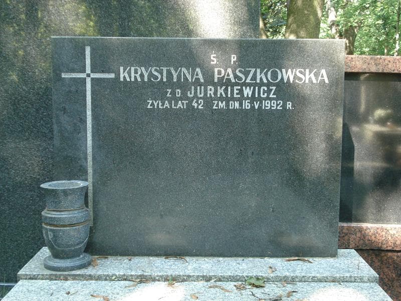 Zdjęcie grobu Krystyna Paszkowska (2)