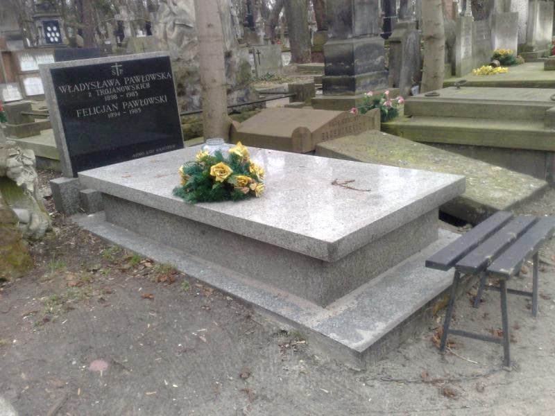 Zdjęcie grobu Władysława Pawłowska (1)
