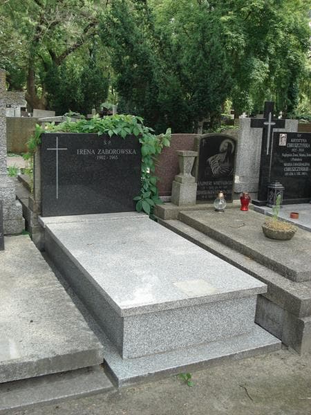 Zdjęcie grobu Irena Zaborowska (1)