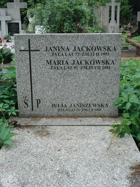 Zdjęcie grobu Julia Janiszewska (2)