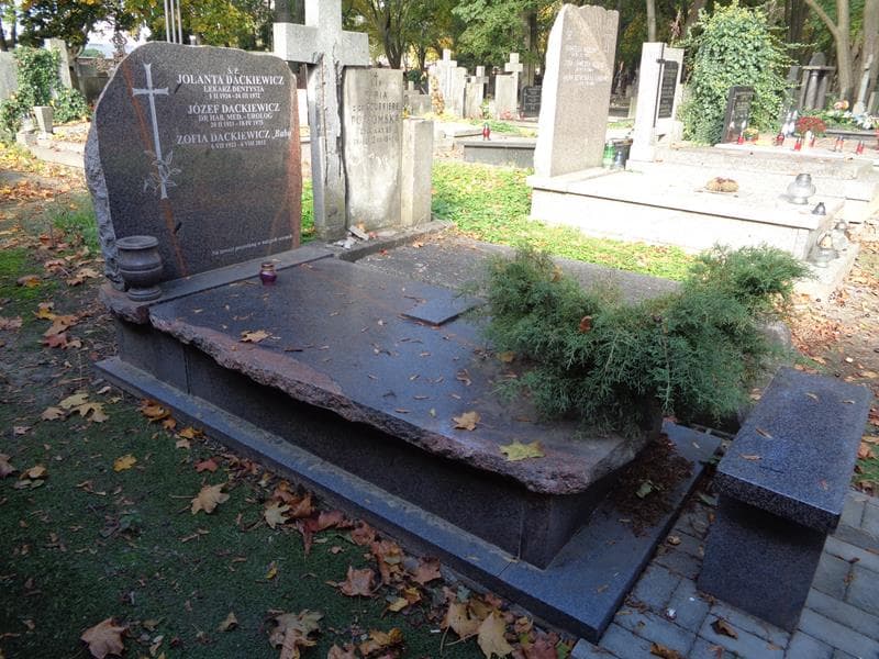 Zdjęcie grobu: Józef Dackiewicz