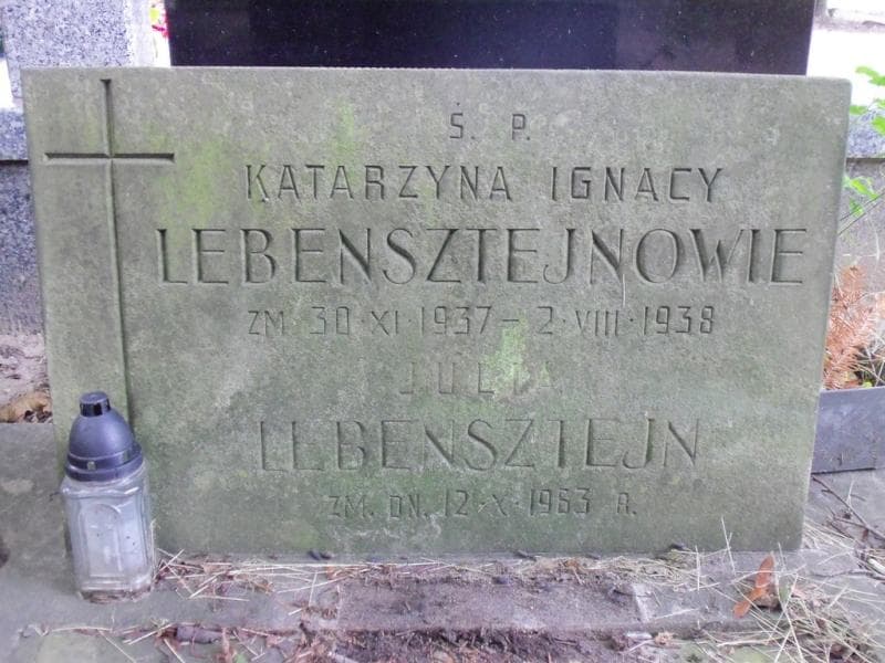Zdjęcie grobu Julia Liebensztejn (2)