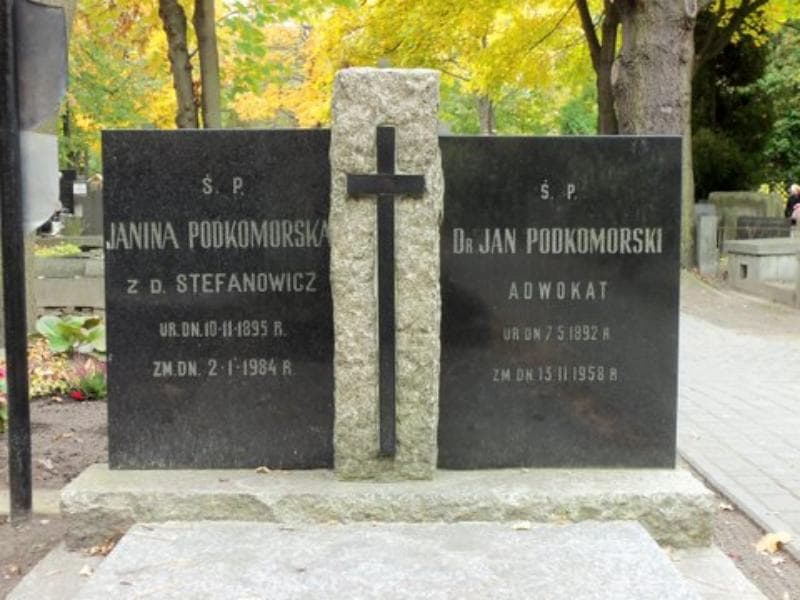 Zdjęcie grobu Janina Podkomorska (2)