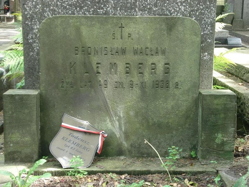 Zdjęcie grobu Bronisław Wacław Klemberg (2)