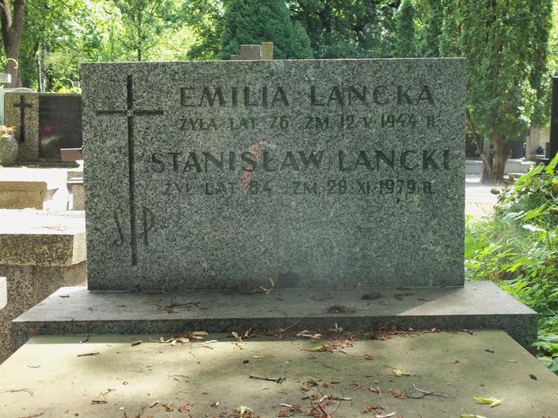 Zdjęcie grobu Emilia Lancka (2)