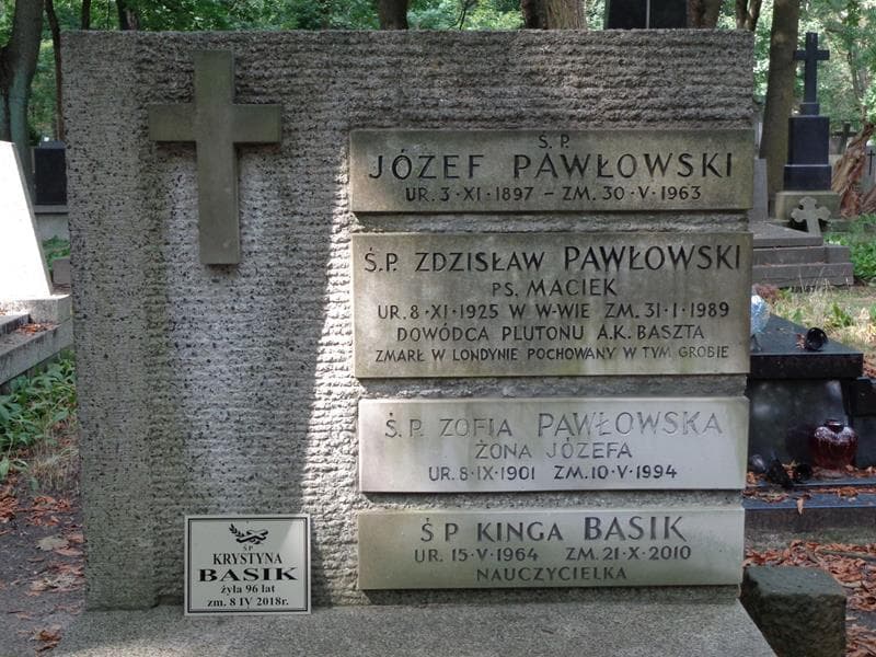 Zdjęcie grobu Kinga Basik (2)
