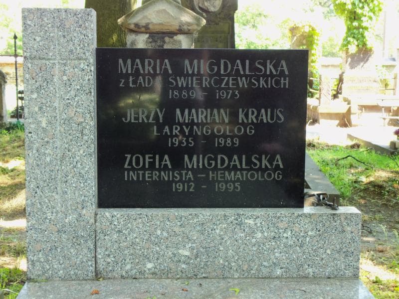 Zdjęcie grobu Maria Migdalska (2)