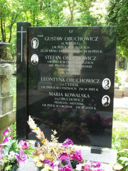Zdjęcie grobu Gustaw Obuchowicz (2)
