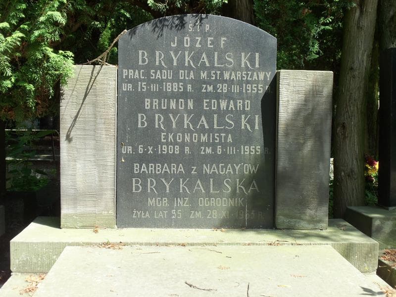 Zdjęcie grobu Brunon Edward Brykalski (2)
