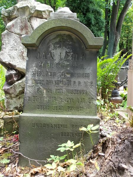 Zdjęcie grobu Jan Lehr (2)
