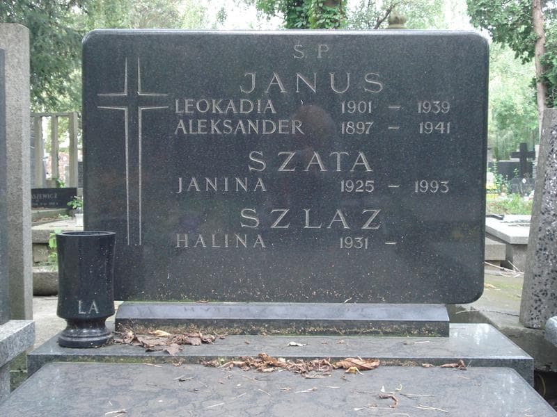 Zdjęcie grobu Leokadia Janus (2)