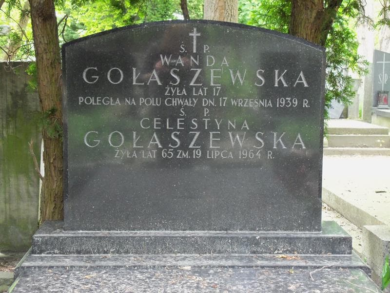 Zdjęcie grobu Celestyna Gołaszewska (2)