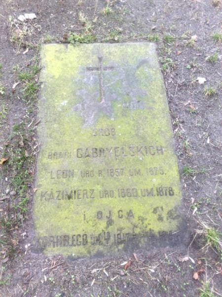Zdjęcie grobu Leon Gabryelski (1)