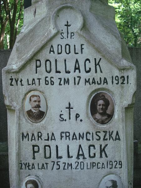 Zdjęcie grobu Adolf Pollack (1)