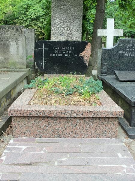 Zdjęcie grobu: Kazimierz Nowak