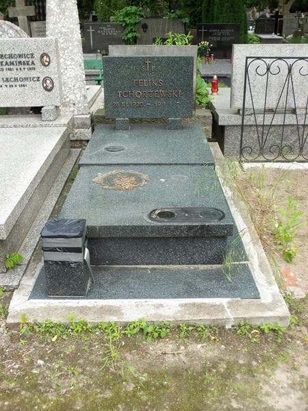 Zdjęcie grobu: Feliks Tchórzewski