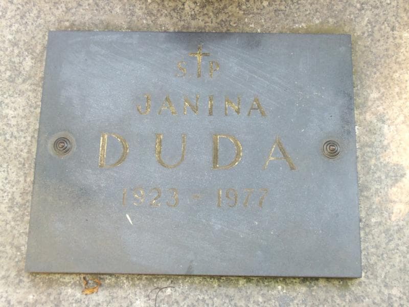 Zdjęcie grobu Janina Duda (1)
