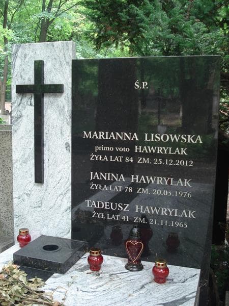 Zdjęcie grobu Janina Hawrylak (1)