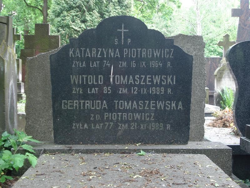 Zdjęcie grobu Witold Tomaszewski (2)