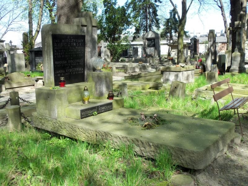 Zdjęcie grobu Mieczysław Rybczyński (1)