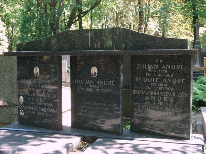 Zdjęcie grobu Lucjan Andre' (2)