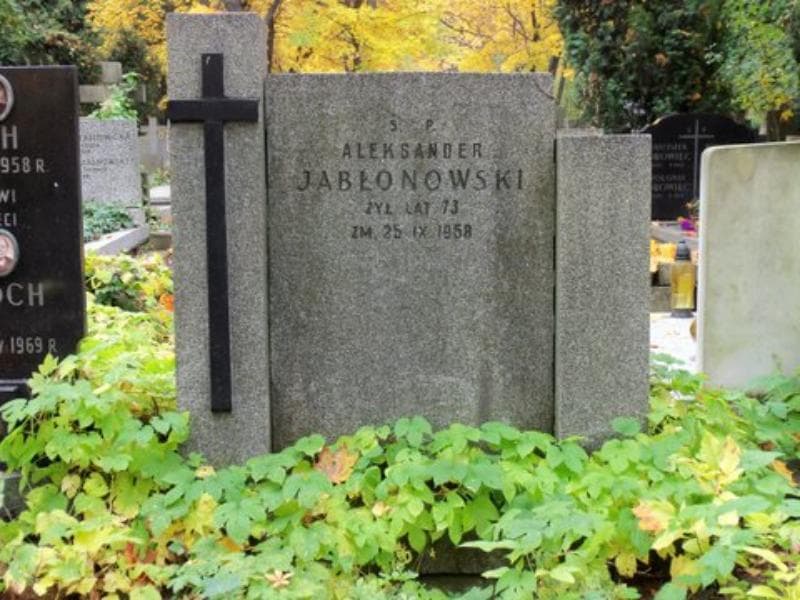 Zdjęcie grobu Aleksander Jabłonowski (2)