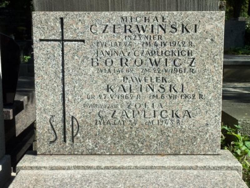 Zdjęcie grobu Janina Borowicz (2)