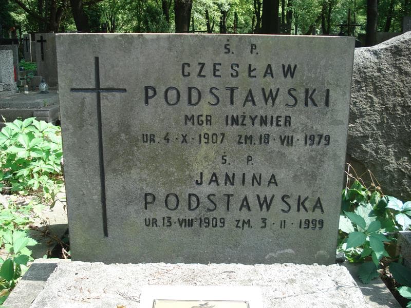 Zdjęcie grobu Lidia Podstawska (2)
