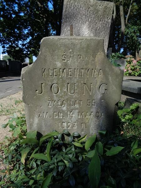 Zdjęcie grobu Klementyna Joung (2)