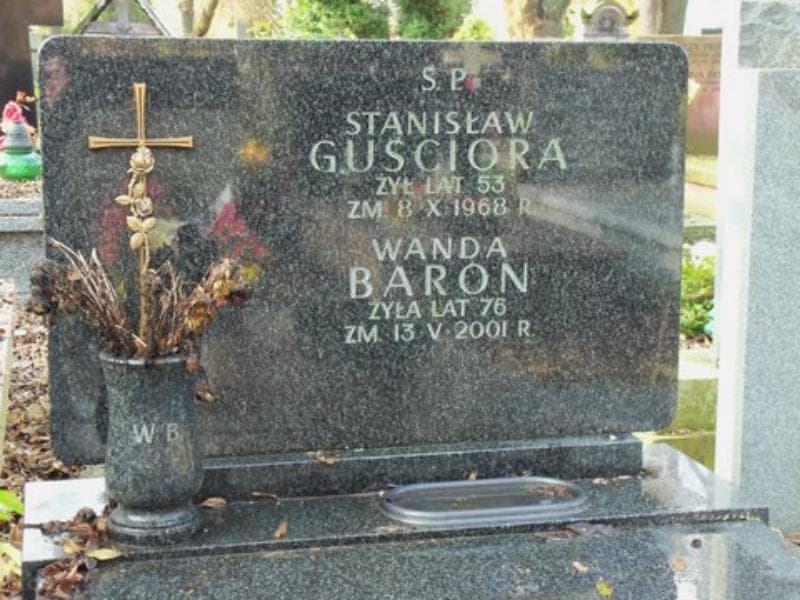 Zdjęcie grobu Wanda Baron (2)