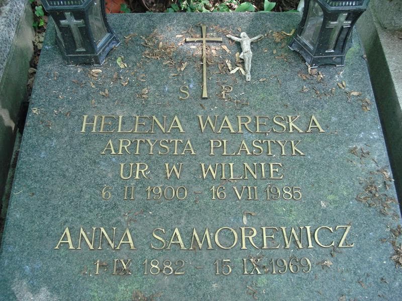 Zdjęcie grobu Helena Waręska (1)