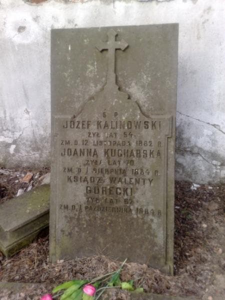 Zdjęcie grobu Walenty Górecki (1)