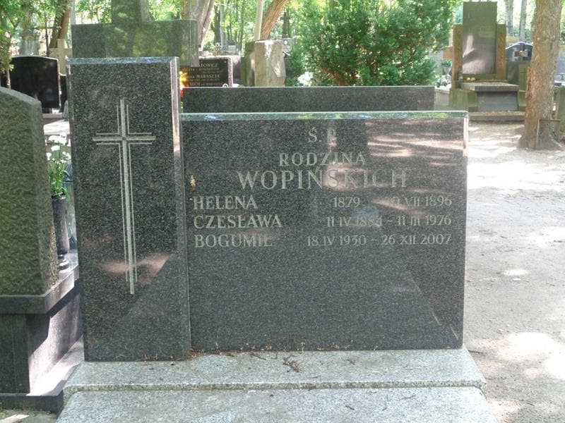 Zdjęcie grobu Helena Wopińska (2)