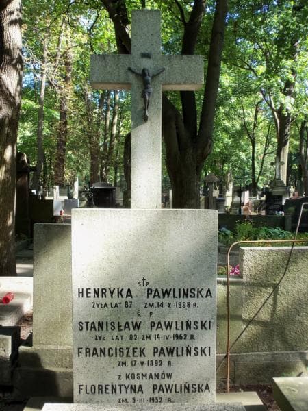 Zdjęcie grobu Florentyna Pawlińska (2)