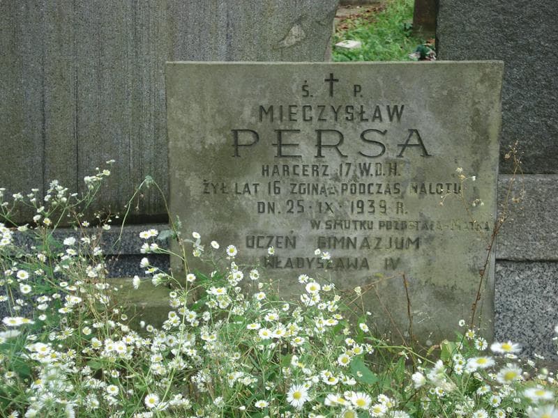 Zdjęcie grobu Mieczysław Persa (2)