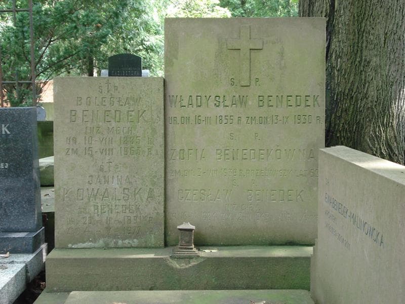 Zdjęcie grobu Bolesław Benedek (2)