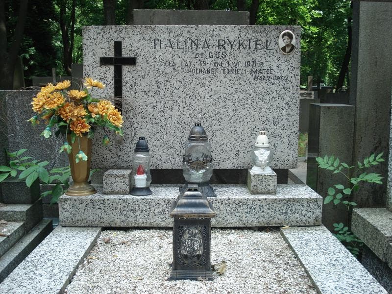 Zdjęcie grobu Halina Rykiel (1)