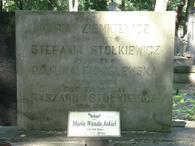 Zdjęcie grobu Stefania Stołkiewicz (1)