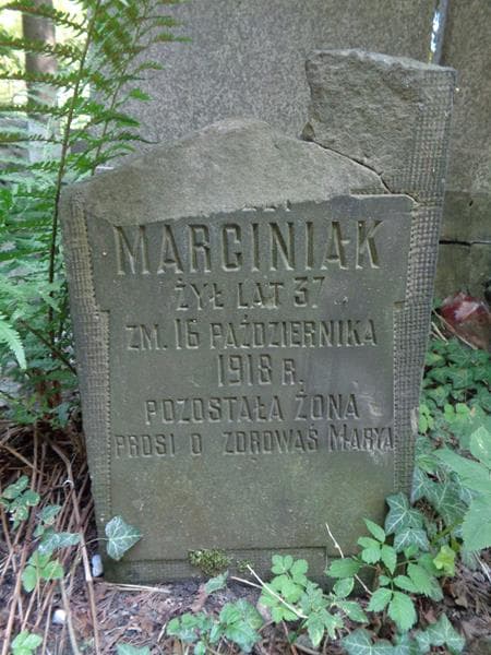 Zdjęcie grobu ... Marciniak (1)