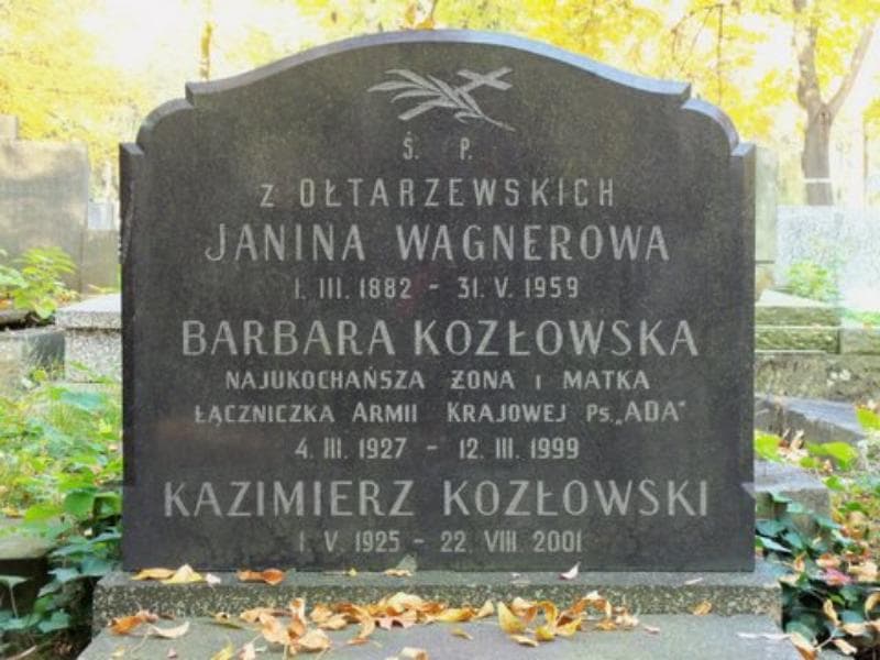 Zdjęcie grobu Janina Wagnerowa (2)