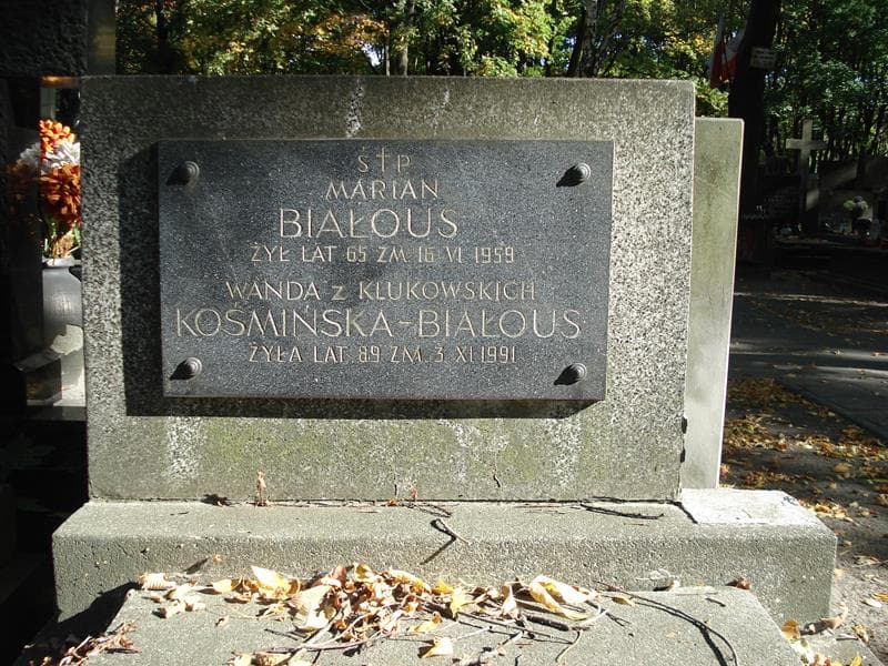 Zdjęcie grobu Marian Białous (2)