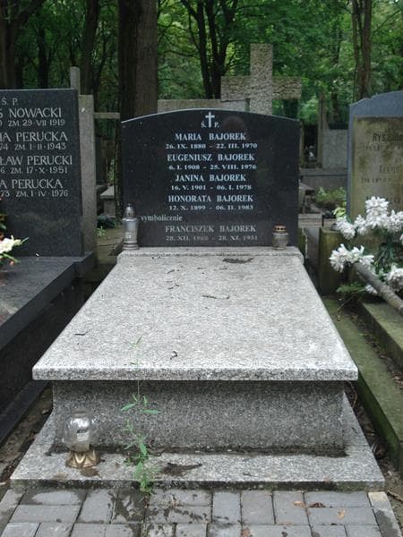 Zdjęcie grobu: Franciszek Bajorek
