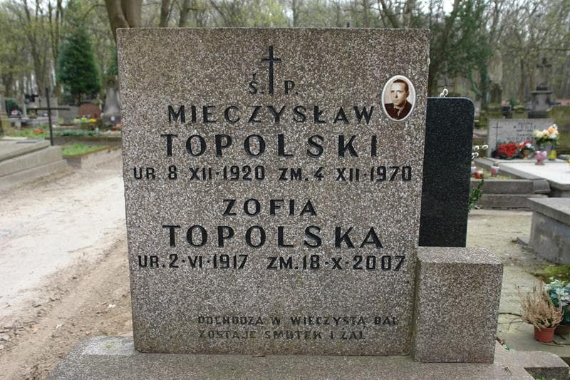 Zdjęcie grobu Zofia Topolska (1)