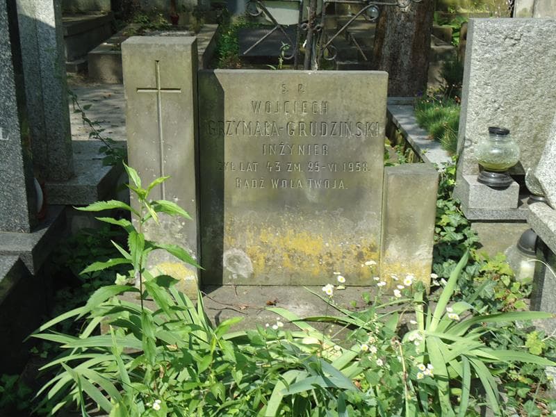 Zdjęcie grobu Wojciech Grzymała-Grudziński (2)