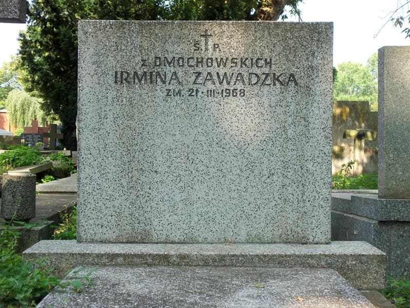 Zdjęcie grobu Irmina Zawadzka (2)